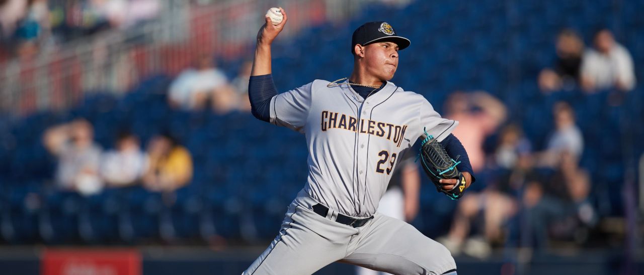 Rays RHP Santiago Suarez (Photo by Brian Westerholt/Four Seam Images)